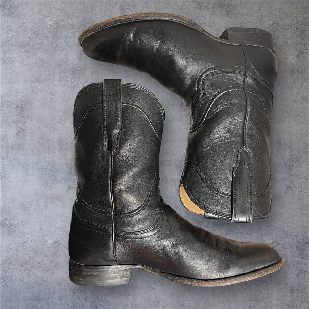 Tecovas Black Cowboy & Western Boots - Picture 6 of 10